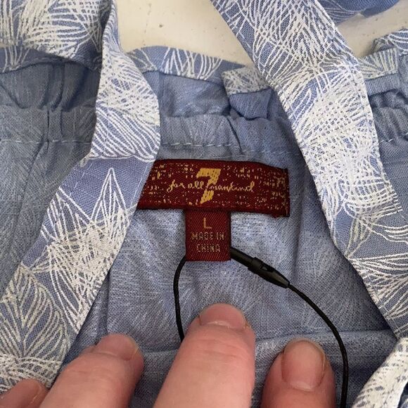 7 for all mankind big girls ruffle tank top - Picture 4 of 8